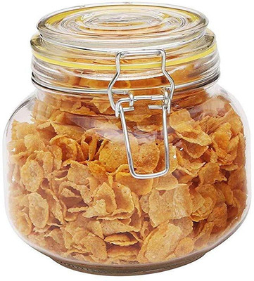 Pure Source India Glass Grocery Container  - 250 g(Clear)