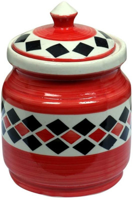 GSS Ceramic Pickle Jar  - 2 L(Red, White, Black)