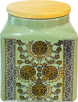 Lemon Tree Ceramic Tea Coffee & Sugar Container  - 1000 ml(Violet)
