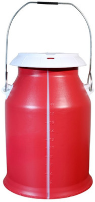EVERPLAST Plastic Milk Container  - 20 L(Red)
