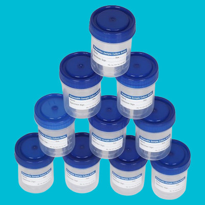 RSTEQ Plastic Utility Container  - 30 ml(Pack of 10, Transparent)