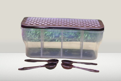 NEWSPARSH Plastic Utility Container  - 800 g(Brown)