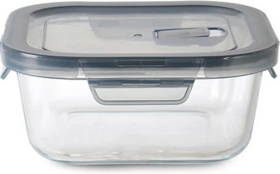 IndusBay Glass Fridge Container  - 500 ml(Clear)