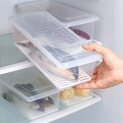 Ecodex Plastic Fridge Container  - 1500 ml(Pack of 2, White)