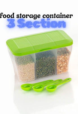 Shreeva Enterprise Plastic Grocery Container  - 750 ml(Multicolor)