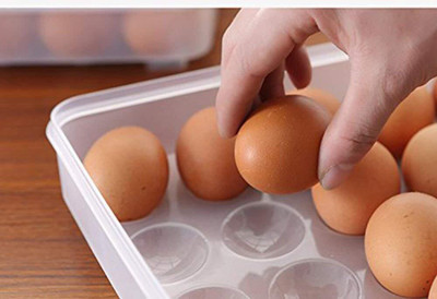 Flipkart SmartBuy Plastic Utility Container  - 2 dozen(Clear)