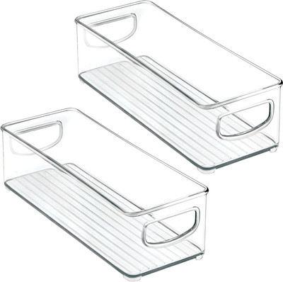 INKULTURE Plastic Fridge Container  - 2.5 L(Pack of 2, Clear)