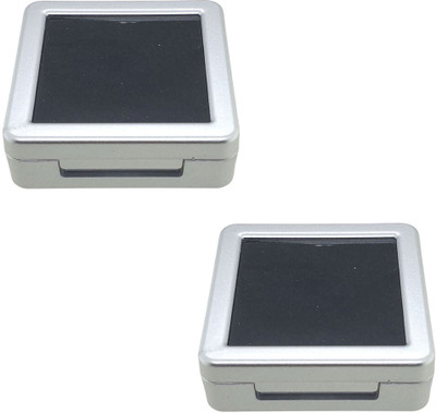 Sahiba Gems Plastic Utility Container  - 3 ml(Pack of 2, Silver)