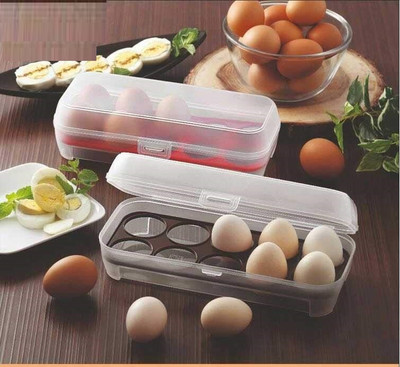Budwill Plastic Egg Container  - 10 ml(White)