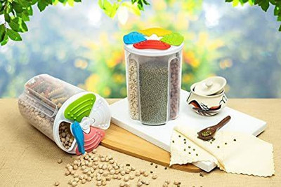 Arni Plastic Grocery Container  - 2500 ml(Multicolor)