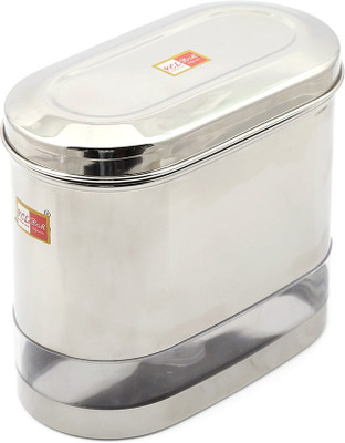 KCL Steel Grocery Container  - 3.5 L(Silver)