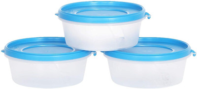 Cutting EDGE Plastic Grocery Container  - 500 ml(Pack of 3, Blue)