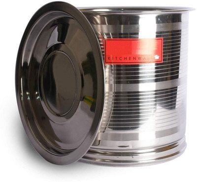 ESTEEM KING Stainless Steel Grocery Container  - 32 L(Silver)