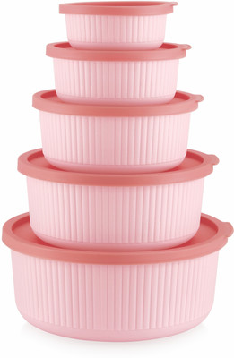 Cosmolin Plastic Utility Container  - 6 L(Pack of 6, Pink)