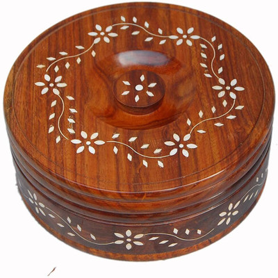 Surprise Interiors Wooden Bread Container  - 1.5 kg(Brown)