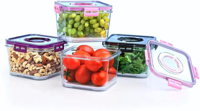 Whitepixel Plastic Grocery Container  - 1400 ml(Clear)