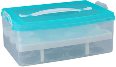 RDKITCHENWERE Plastic Egg Container  - 2 dozen(Multicolor)