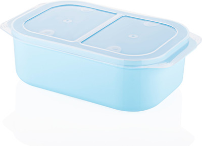 MAGICSPOON Polypropylene Fridge Container  - 3000 ml(Blue)