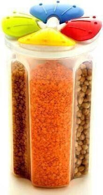 HELOVIA Plastic Grocery Container  - 2000 ml(Multicolor)