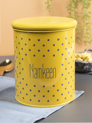 MARKET 99 Iron Utility Container  - 1700 ml(Yellow)
