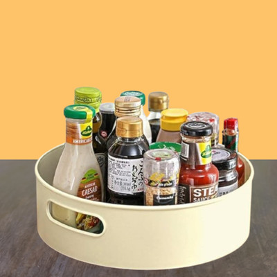 Charmpeak Plastic Grocery Container  - 1 kg(Yellow)