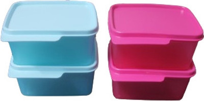 TUPPERWARE Plastic Utility Container  - 500 ml(Pack of 4, Multicolor)