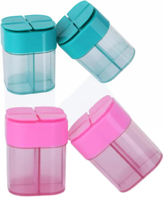 TrendyTrolley Polypropylene Utility Container  - 200 ml(Pack of 2, Pink, Blue)