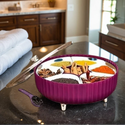 ADMONITION is a manufacturer Plastic Utility Container  - 500 g(Maroon)