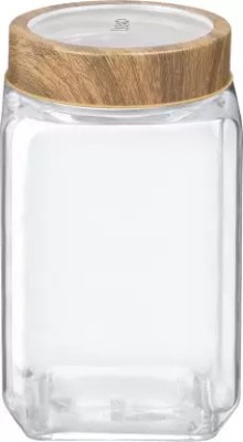 Sifaa traders Glass Cookie Jar  - 100 ml(White)