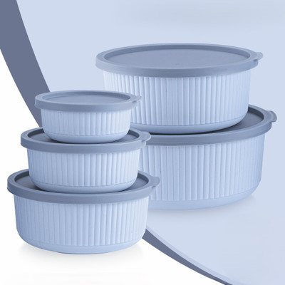 Cosmolin Plastic Utility Container  - 6 L(Pack of 5, Blue)