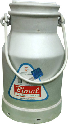 Bimal Aluminium Aluminium Milk Container  - 5 L(Silver)
