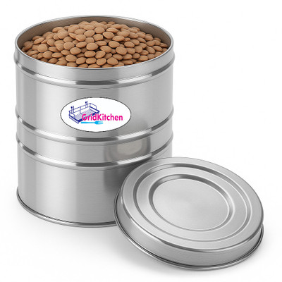 GRIDKITCHEN Stainless Steel Utility Container  - 1500 ml(Silver)