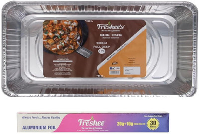 Freshee Aluminium Utility Container  - 9000 ml(Silver)