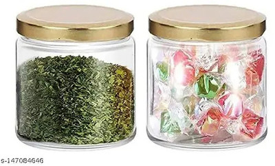 Sso Glass Pickle Jar  - 100 ml(Pack of 2, Clear)