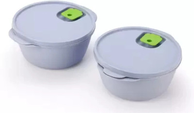 Mumma's LIFE Polypropylene Utility Container  - 1900 ml, 1900 ml(Pack of 2, Grey)
