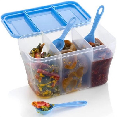 JG Enterprise Plastic Grocery Container  - 250 ml(Multicolor)