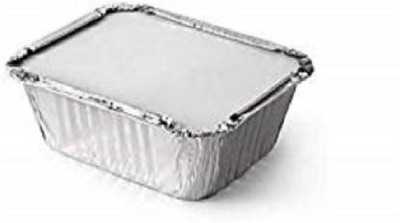 Raga Plus Aluminium Utility Container  - 250 ml(Pack of 25, Silver)