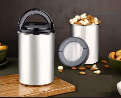 PRANISHA ENTERPRISE Stainless Steel, Plastic Utility Container  - 600 ml(Pack of 2, Multicolor)