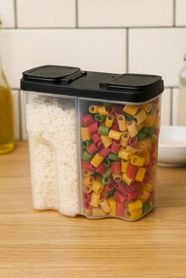 COLOSSAL Plastic Grocery Container  - 2500 ml(Black)