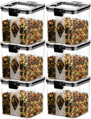 ADMONITION Plastic Grocery Container  - 700 ml(Pack of 6, Multicolor)