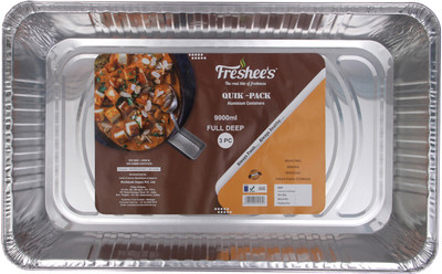 Freshee Aluminium Utility Container  - 9000 ml(Silver)