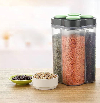 VCC Plastic Grocery Container  - 2500 ml(Black)