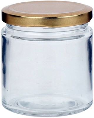 Somil Glass Cookie Jar  - 100 ml(Clear)