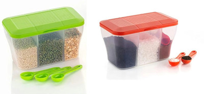 Neelkanth Plastic Utility Container  - 750 ml(Pack of 2, Multicolor)