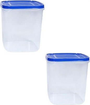 BrandingHook Plastic Utility Container  - 5 L(Pack of 2, Clear)