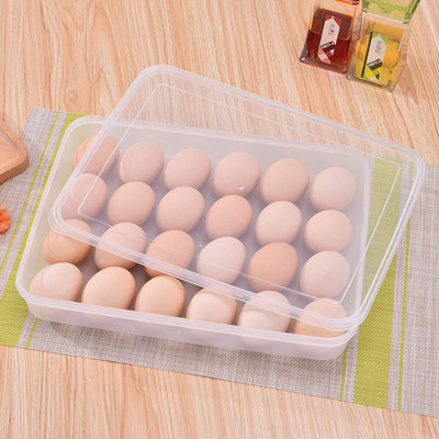 2Seven Plastic Egg Container  - 2 dozen(Clear)