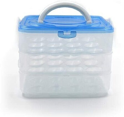 DIOXIT Plastic Egg Container  - 3 dozen(Multicolor)