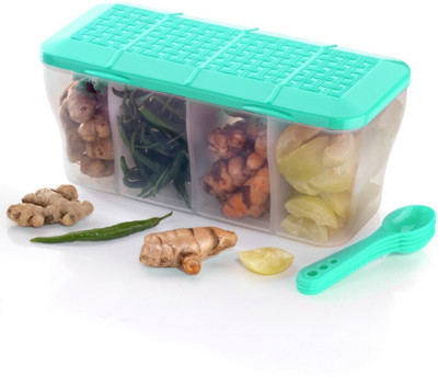 COLOSSAL Plastic Fridge Container  - 1800 ml(Green)