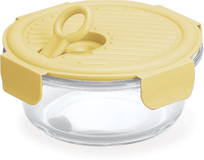 TREO Glass Utility Container  - 400 ml(Yellow)