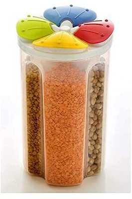 kayru Plastic Grocery Container  - 2500 ml(Multicolor)